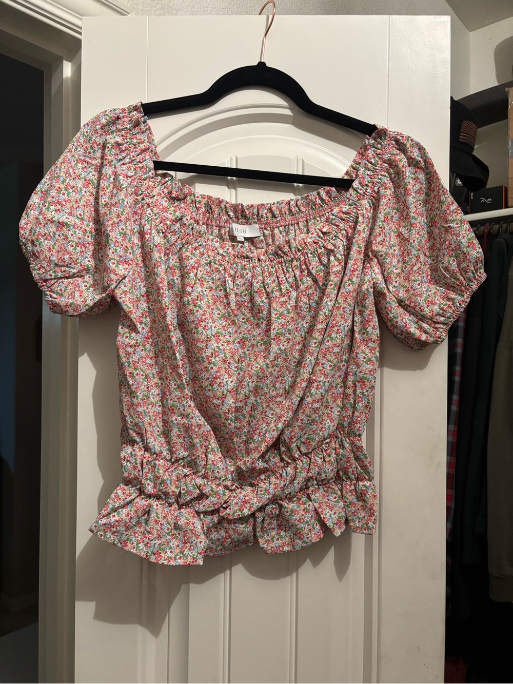 Floral Tiered Skirt Set